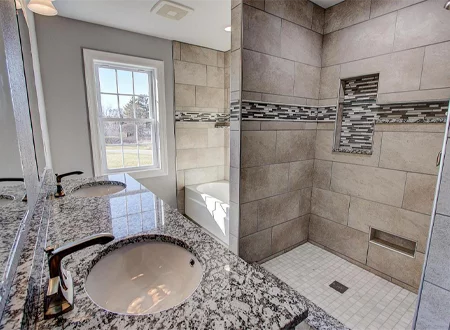 High-End - ADM Contractors, LLC - ADM Contractors, LLC High-End Price Remodeled Bathroom